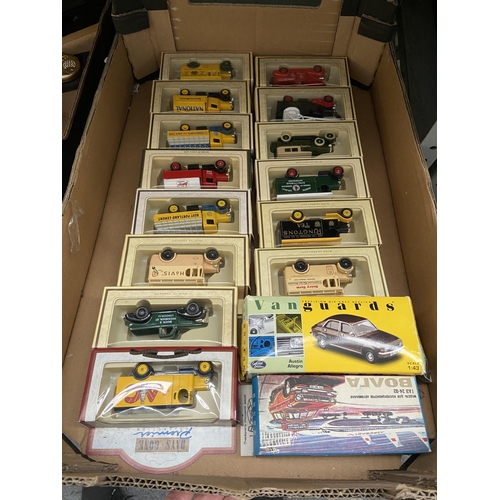 19 - Box containing 'Days Gone' model cars