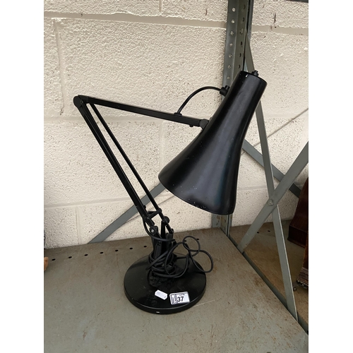 37 - Anglepoise style lamp