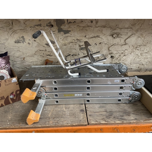 361 - Work platform and ladder accessories