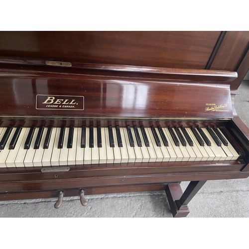 398 - Bell upright piano