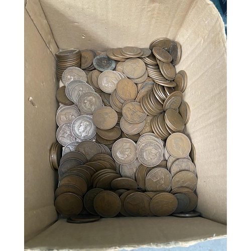 491 - Quantity of George VI pennies