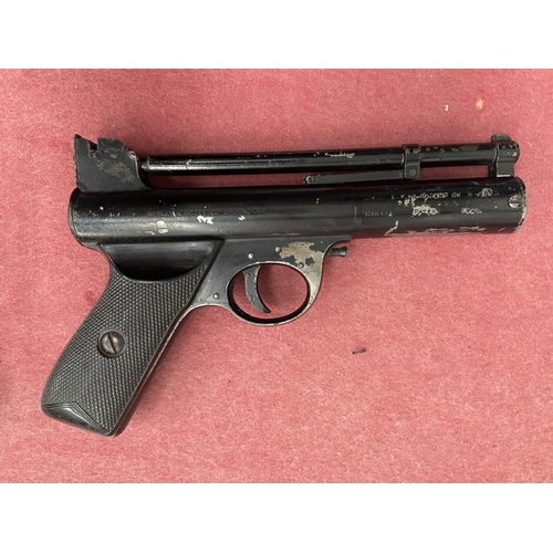 514 - Webley 'Mark I' air pistol