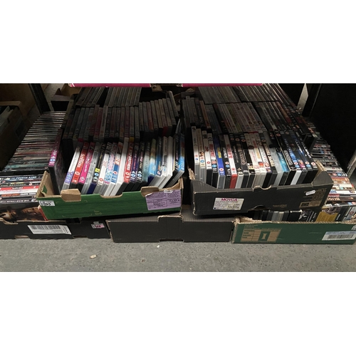 95 - 5 Boxes containing DVDs