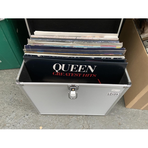 104 - Box containing LPs