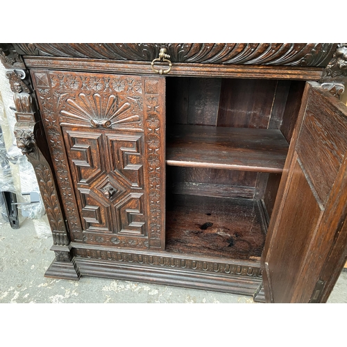 330 - Ornate French cabinet