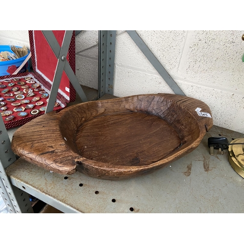 45 - 55cm Solid wood fruit bowl