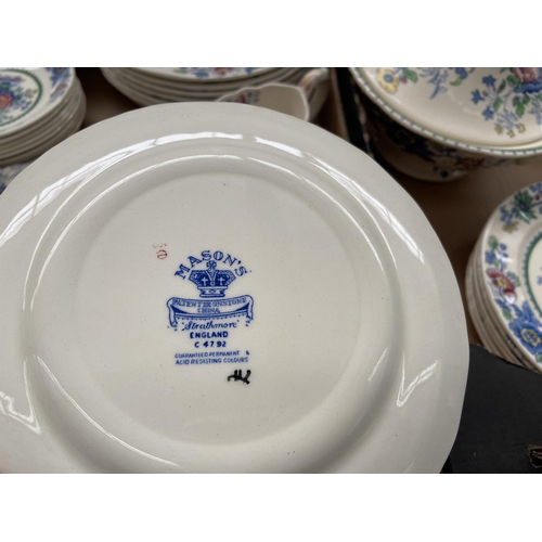 103 - 3 Boxes containing a Masons 'Strathmore' service