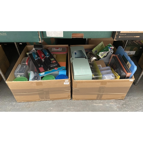 105 - 2 Boxes containing assorted new items