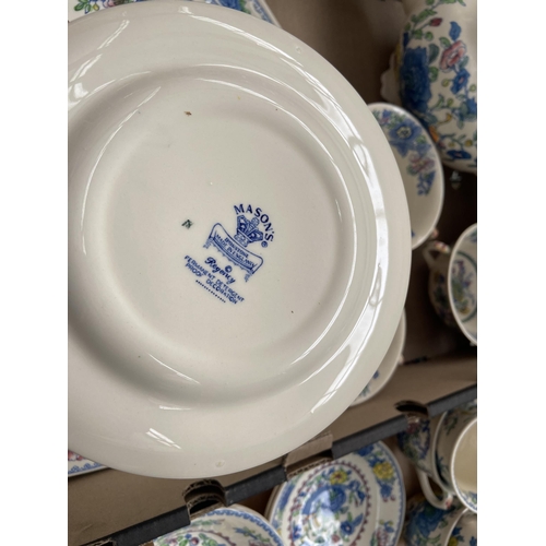110 - 2 Boxes containing Masons 'Regency' China