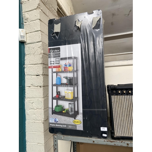 113 - New shelving unit