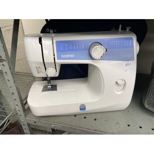 116 - Brother sewing machine