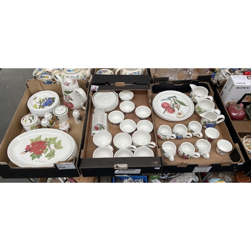 71 - 3 Boxes containing Portmeirion 'Pomona' kitchenware