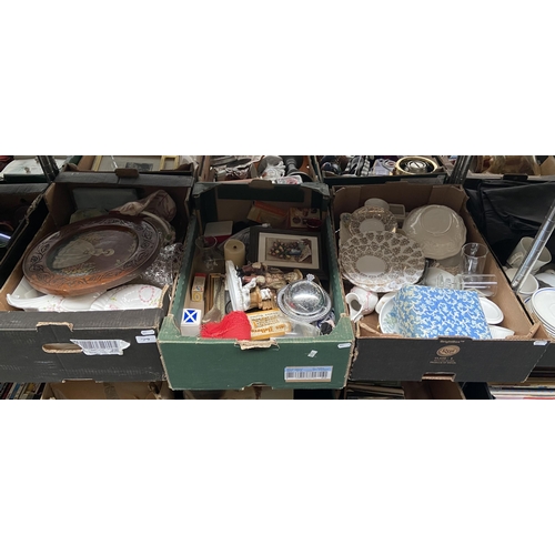 79 - 3 Boxes containing ornaments and China etc