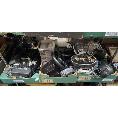 86 - 3 Boxes containing Xbox gaming accessories etc