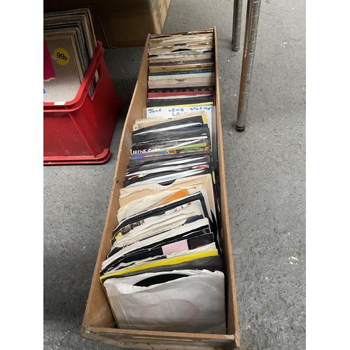 93 - Box containing single records