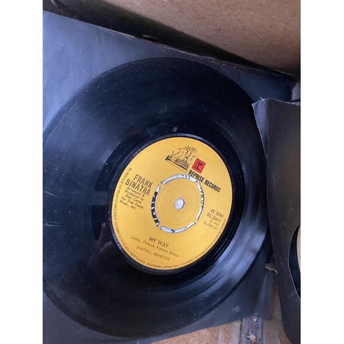 93 - Box containing single records