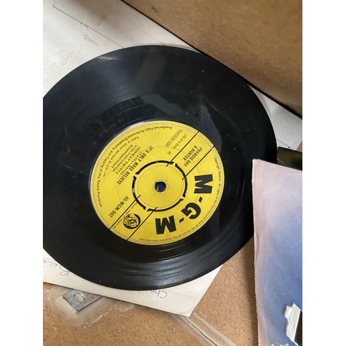 93 - Box containing single records