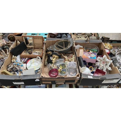 97 - 3 Boxes containing costume jewellery etc