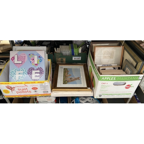 98 - 3 Boxes containing pictures and box prints etc