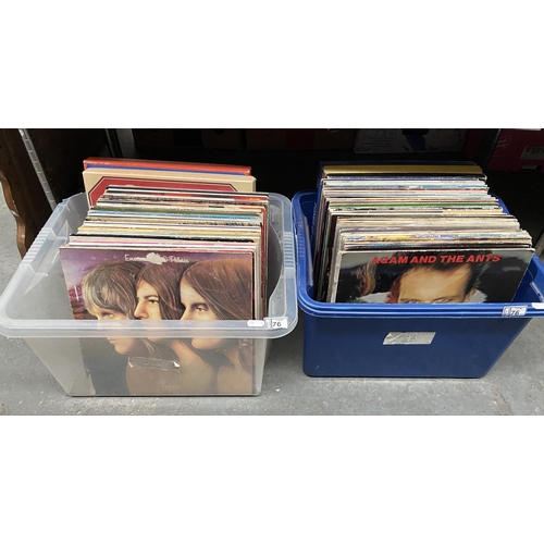 76 - 2 Boxes containing LPs