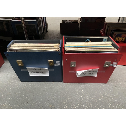 92 - 2 Boxes containing LPs