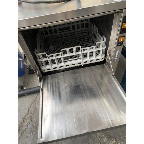 256 - Stainless steel glass washer