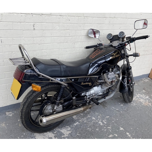 303 - Moto Guzzi 650cc motorcycle (11 month MOT)