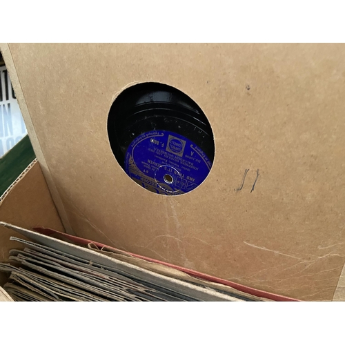 91 - 2 Boxes containing LPs and singles