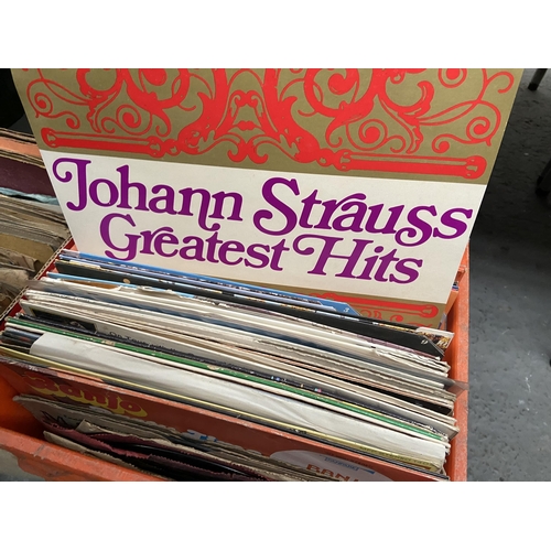 91 - 2 Boxes containing LPs and singles