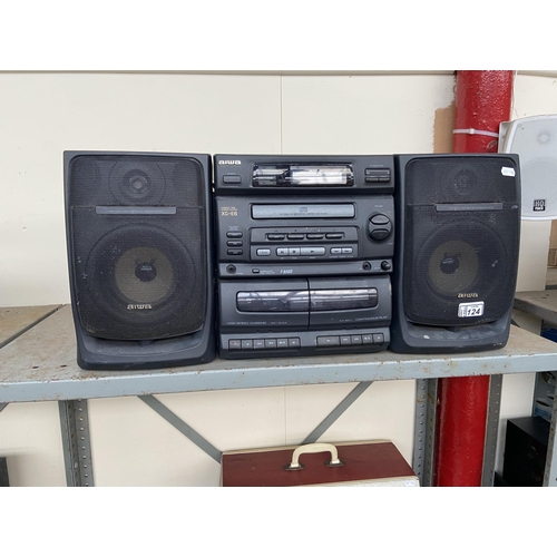 124 - Aiwa music system