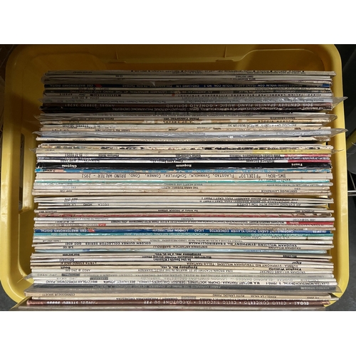 59 - Box containing classical LPs