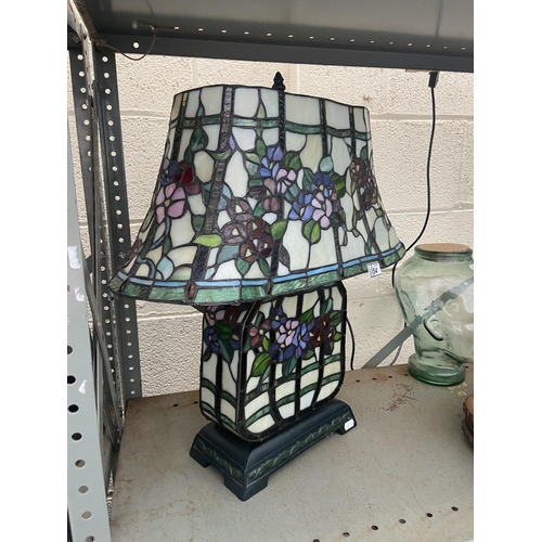 54 - Large Tiffany style lamp