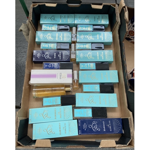 109 - Box containing French perfume