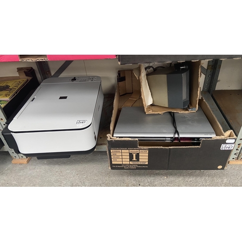 167 - Printer and a DVD player etc