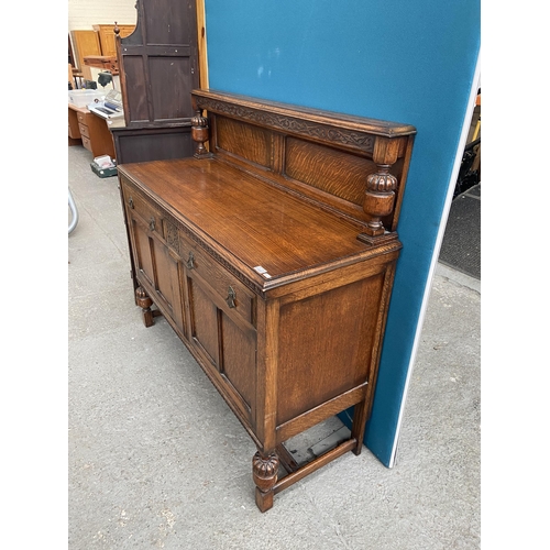 483 - Vintage oak sideboard