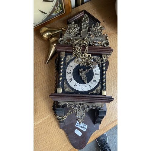 499 - Ornate wall clock