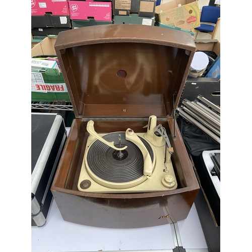 507 - PYE vintage record player A/F