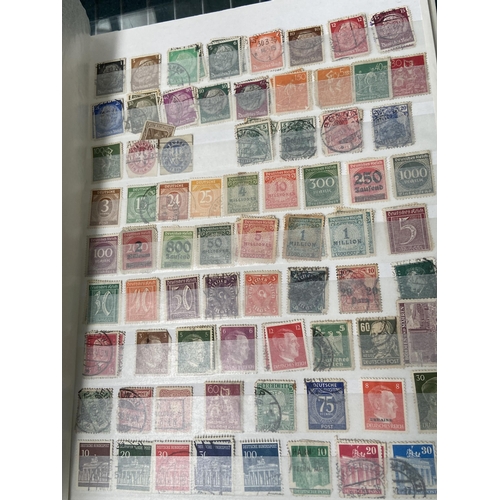 593 - Stock book of European stamps