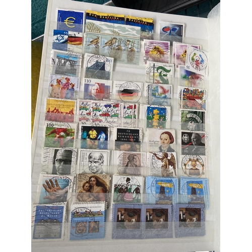 593 - Stock book of European stamps