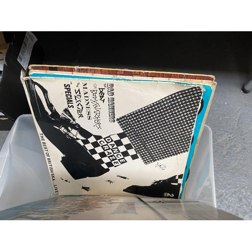 98 - Box containing LPs and singles