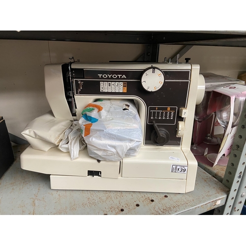 139 - Toyota sewing machine