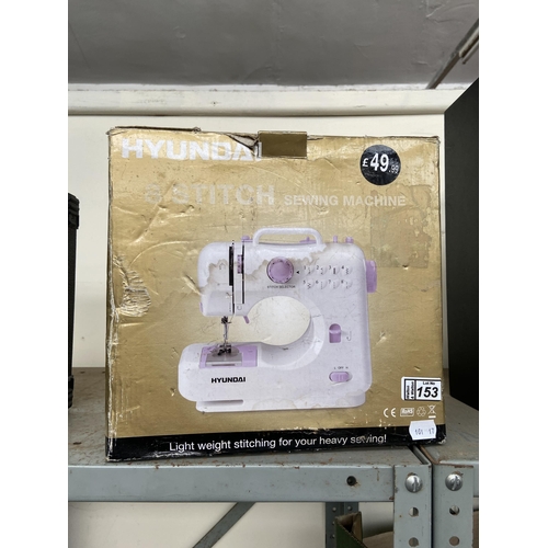 153 - Hyundai sewing machine