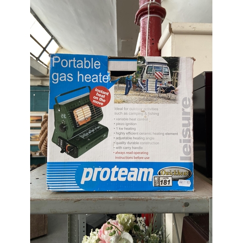 181 - Portable gas heater