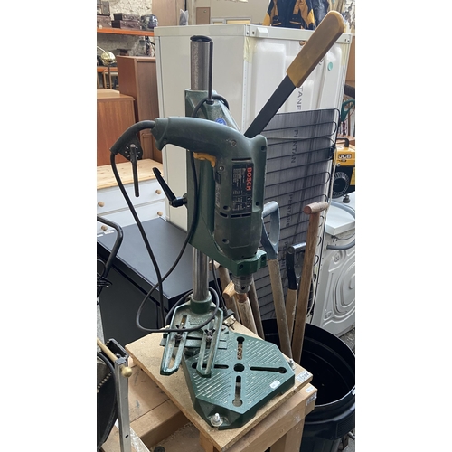 284 - Bosch drill and stand