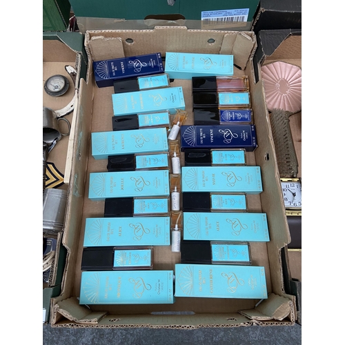 98 - Box containing French perfume