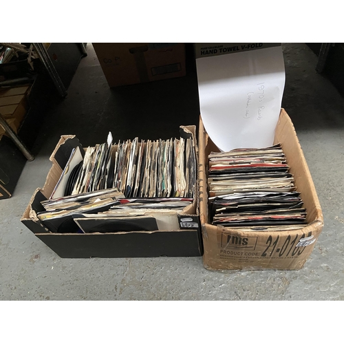 72 - 2 Boxes containing 70's records