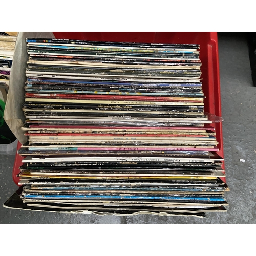 82 - 3 Boxes containing records including dance remixes