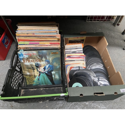 86 - 2 Boxes containing records