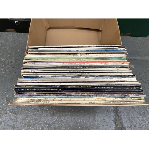 100 - 3 Boxes containing LPs and CDs