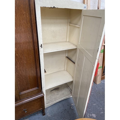 260 - Painted larder cupboard